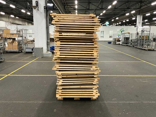 Houten vlonder - magazijnstelling - 100 cm (41x) - afbeelding 2 van  4