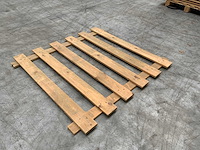 Houten vlonder 1200x1100mm (45x) - afbeelding 1 van  7