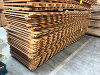 Houten vlonder ca 3600x1100mm (50x) - afbeelding 2 van  9