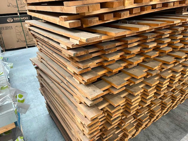 Houten vlonder ca 3600x1100mm (50x) - afbeelding 4 van  9