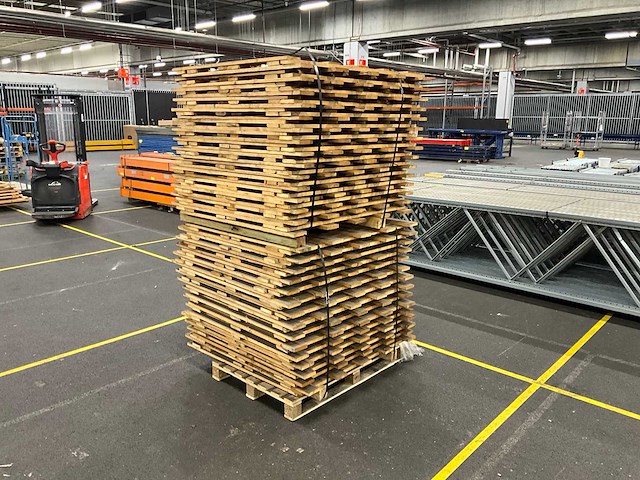 Houten vlonders - magazijnstelling - 110x115 cm (60x) - afbeelding 2 van  4