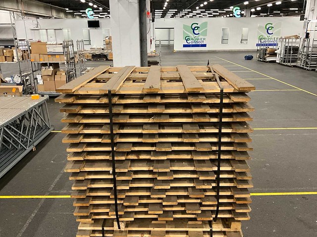 Houten vlonders - magazijnstelling - 110x115 cm (60x) - afbeelding 4 van  4