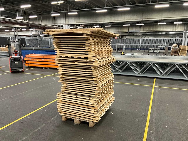 Houten vlonders - magazijnstelling - 110x97 cm (41x) - afbeelding 5 van  6