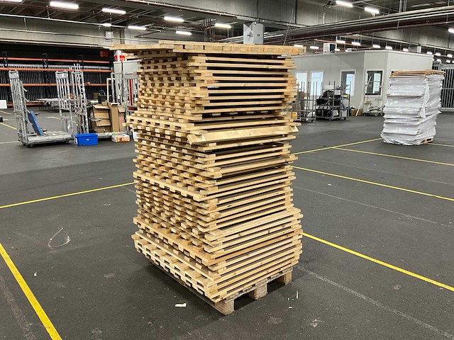 Houten vlonders - magazijnstelling - 110x97 cm (41x) - afbeelding 6 van  6