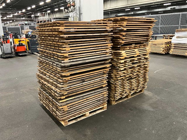Houten vlonders - magazijnstelling - diverse afmetingen (83x) - afbeelding 2 van  4