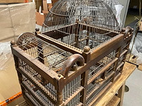 Houten vogelkooi - afbeelding 2 van  14