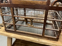 Houten vogelkooi - afbeelding 3 van  14
