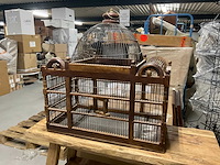 Houten vogelkooi - afbeelding 1 van  14