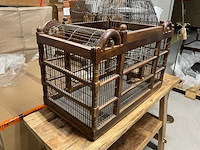 Houten vogelkooi - afbeelding 12 van  14