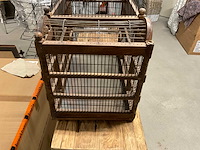 Houten vogelkooi - afbeelding 13 van  14