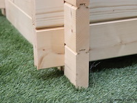 Houten wand - 120x120x227cm - afbeelding 3 van  3