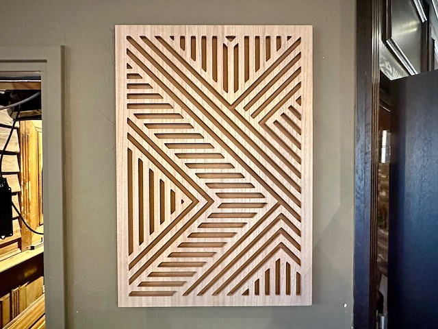 Houten wanddecoratie - afbeelding 1 van  3