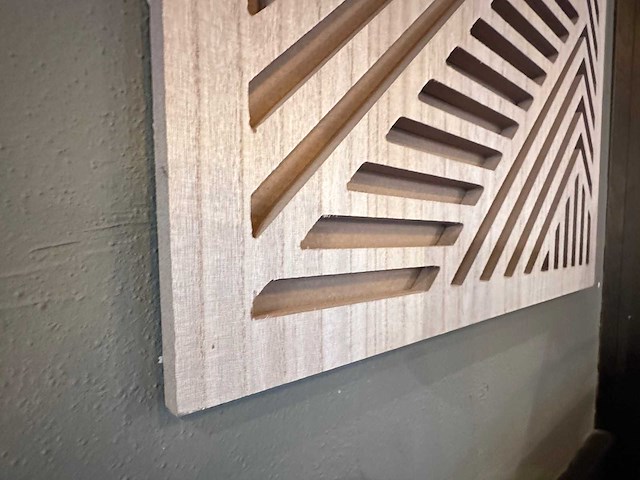 Houten wanddecoratie - afbeelding 2 van  3