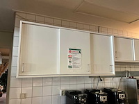Houten wandkast (3x) - afbeelding 2 van  9