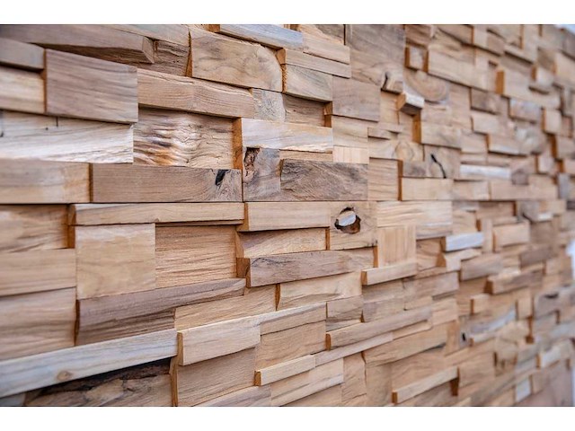Houten wandpaneel bali (10x) - afbeelding 2 van  3