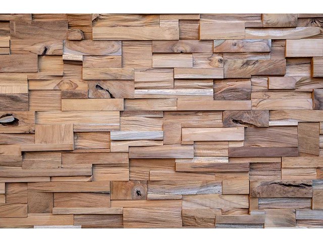 Houten wandpaneel bali (20x) - afbeelding 1 van  1