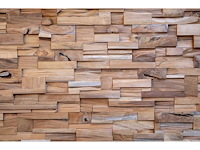Houten wandpaneel bali (20x) - afbeelding 1 van  1
