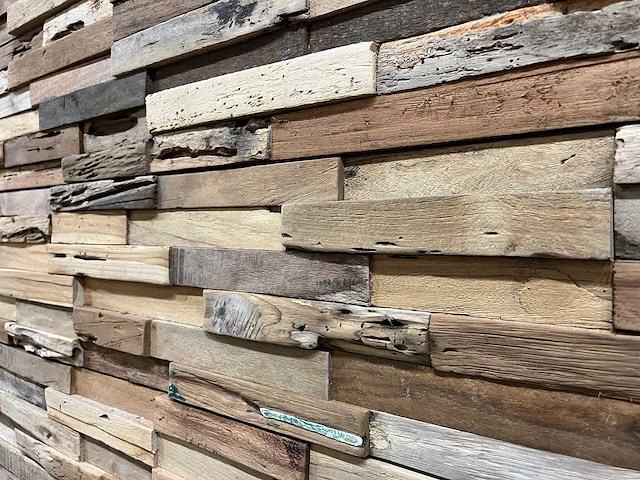 Houten wandpanelen jacks (10x) - afbeelding 2 van  3