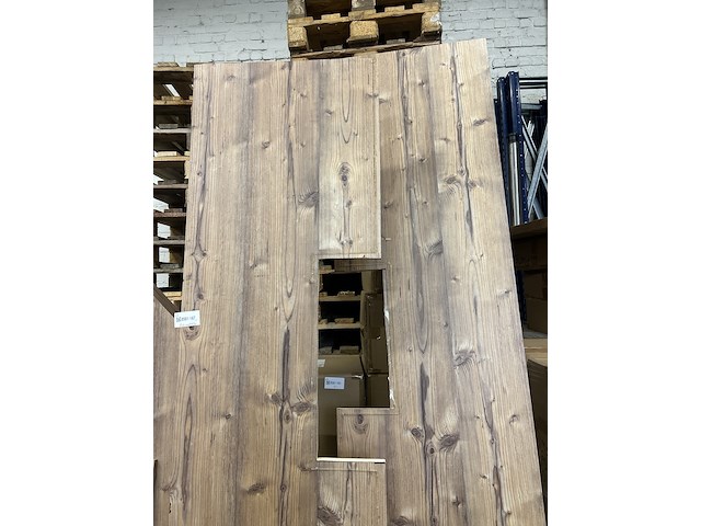 Houten wandtafel/bar - afbeelding 2 van  6