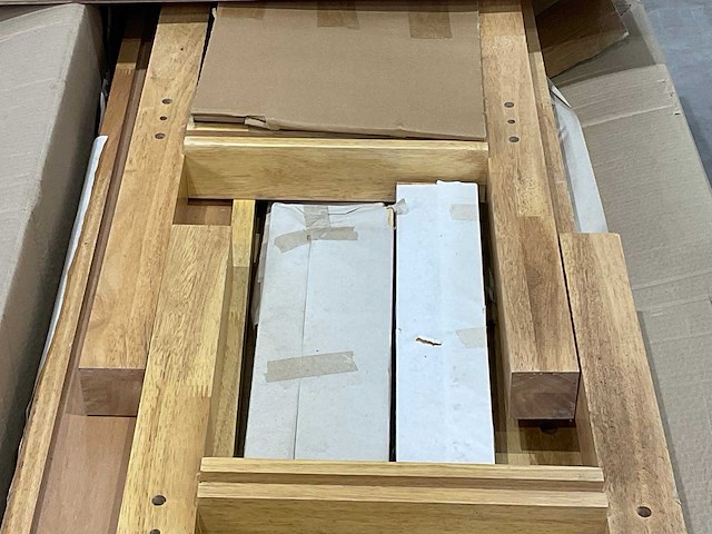 Houten werkbank (2x) - afbeelding 4 van  5