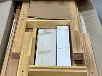 Houten werkbank (2x) - afbeelding 4 van  5