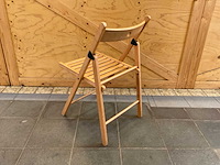 Houten werkbank | verrijdbaar | met 7 klapstoelen - afbeelding 2 van  13
