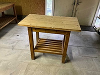 Houten werkbank - afbeelding 1 van  3