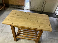 Houten werkbank - afbeelding 2 van  3