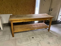 Houten werkbank - afbeelding 2 van  5