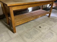 Houten werkbank - afbeelding 4 van  5