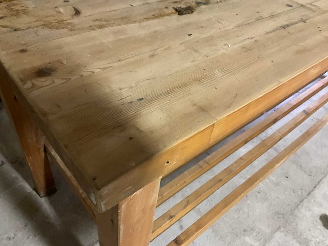 Houten werkbank - afbeelding 5 van  5