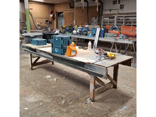 Houten werkbank - afbeelding 1 van  9