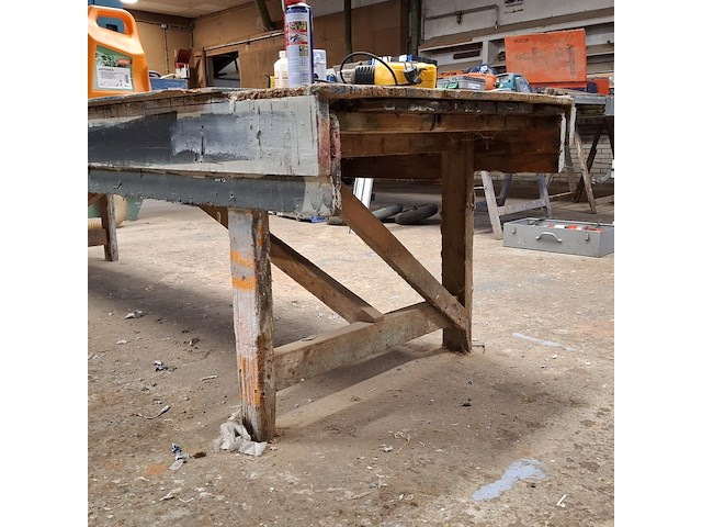 Houten werkbank - afbeelding 3 van  9