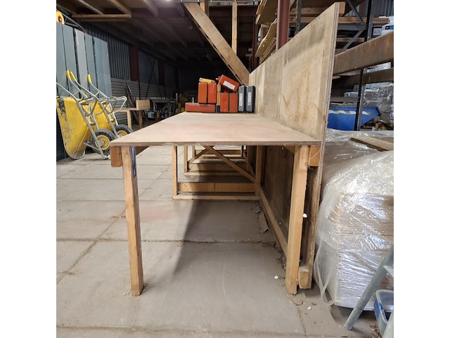 Houten werkbank - afbeelding 3 van  5