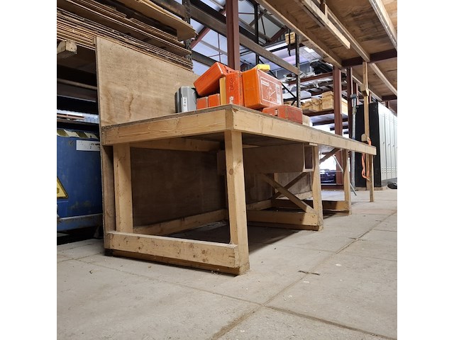 Houten werkbank - afbeelding 5 van  5
