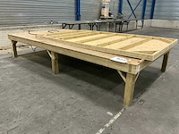 Houten werktafel - afbeelding 1 van  5