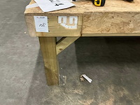 Houten werktafel - afbeelding 4 van  9