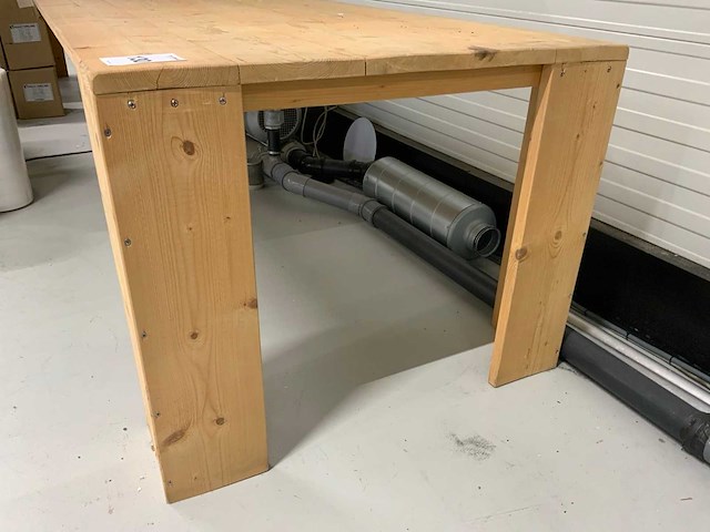 Houten werktafel - afbeelding 8 van  8