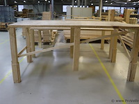 Houten werktafel - afbeelding 2 van  5