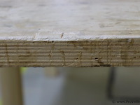 Houten werktafel - afbeelding 5 van  5