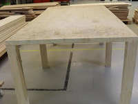 Houten werktafel - afbeelding 3 van  5