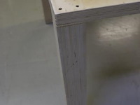 Houten werktafel - afbeelding 3 van  5