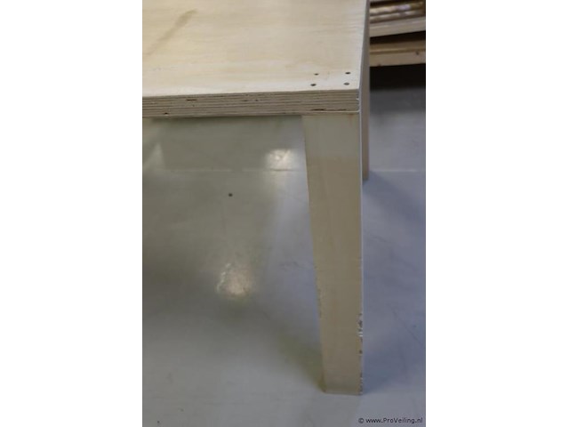 Houten werktafel - afbeelding 5 van  5