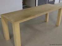 Houten werktafel - afbeelding 1 van  6