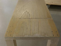 Houten werktafel - afbeelding 3 van  6