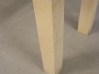 Houten werktafel - afbeelding 4 van  6