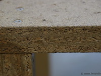 Houten werktafels - 2 stuks - afbeelding 3 van  4