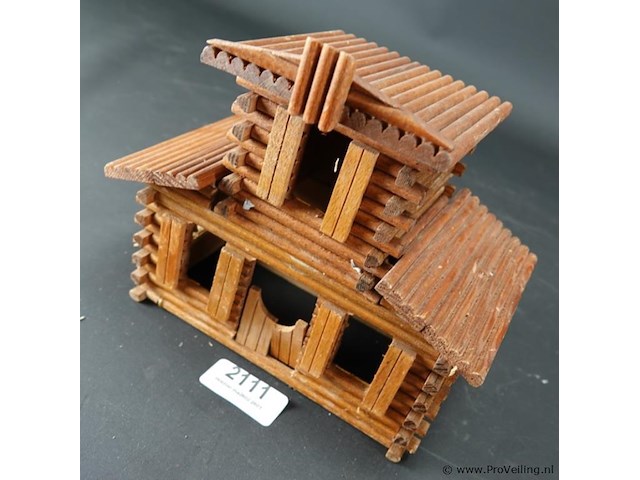 Houten western saloon - afbeelding 2 van  5