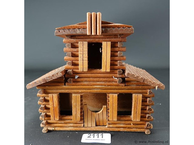 Houten western saloon - afbeelding 1 van  5