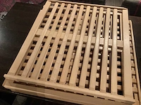 Houten wijn rekken - vinothek wine storage cabinet (5x) - afbeelding 3 van  3